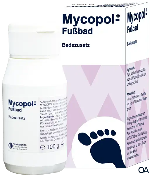 Mycopol Fußbad Badezusatz Mycopol Fußbad Badezusatz