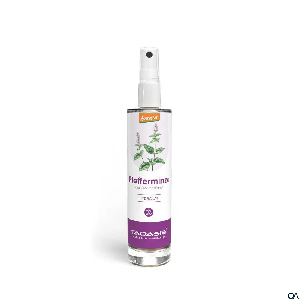Taoasis Hydrolat Pfefferminze, bio Spray
