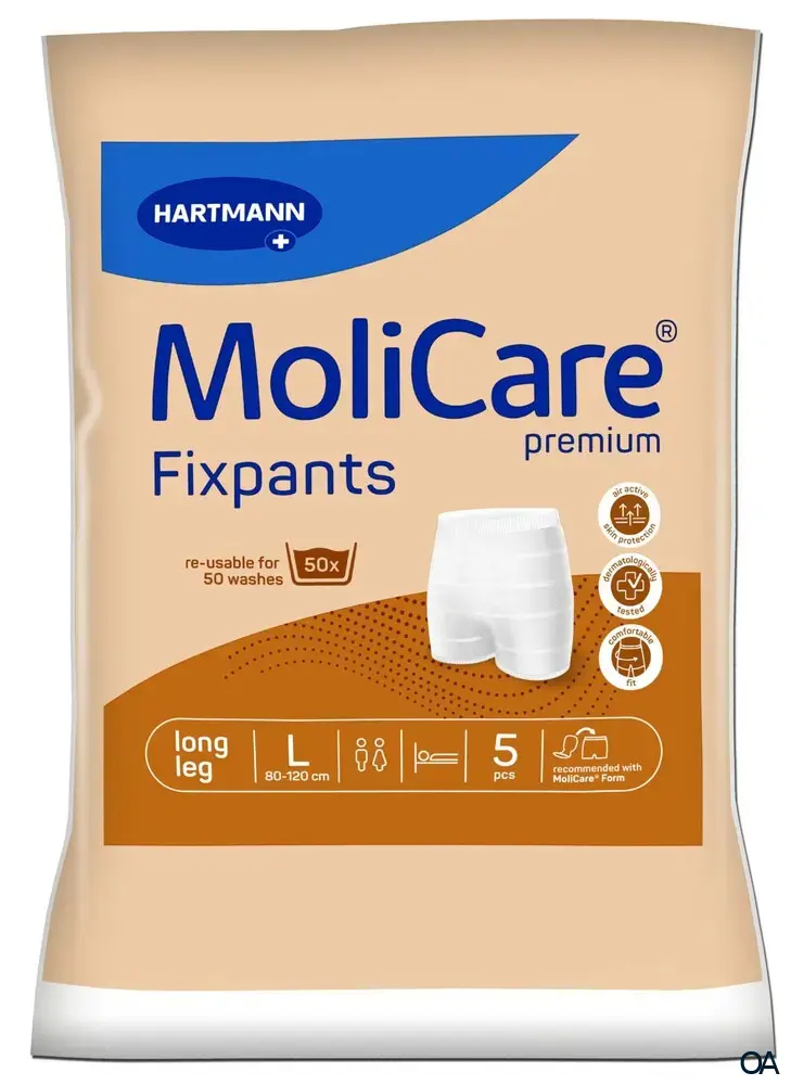 MoliCare® Premium Fixpants Long Leg - Fixierhosen braun - Größe L MoliCare® Premium Fixpants Long Leg - Fixierhosen braun - Größe L