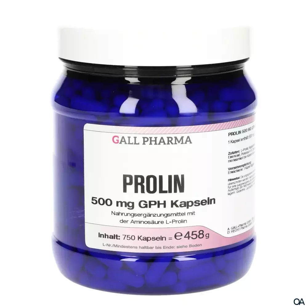 Gall Pharma Prolin 500 mg Kapseln Gall Pharma Prolin 500 mg Kapseln