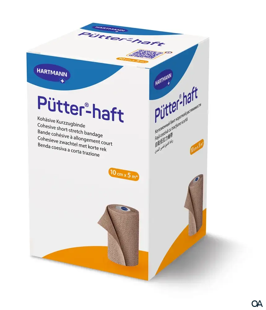 Pütter®-haft kohäsive Kurzzugbinde 10 cm x 5 m