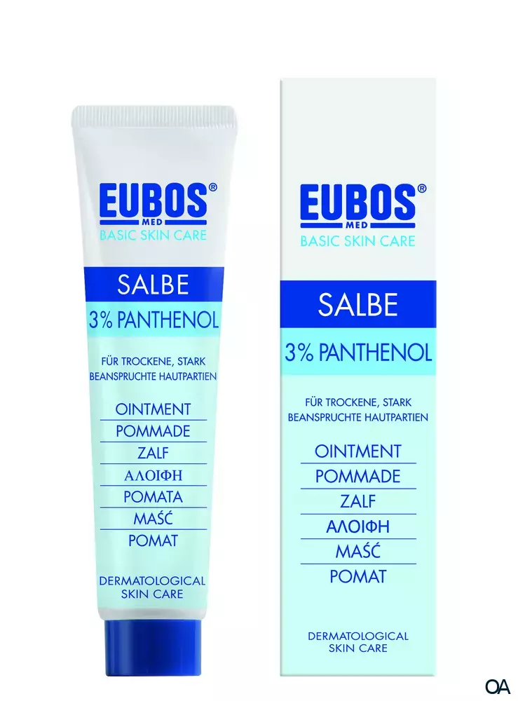 EUBOS BASIS PFLEGE SALBE 5% PANTHENOL