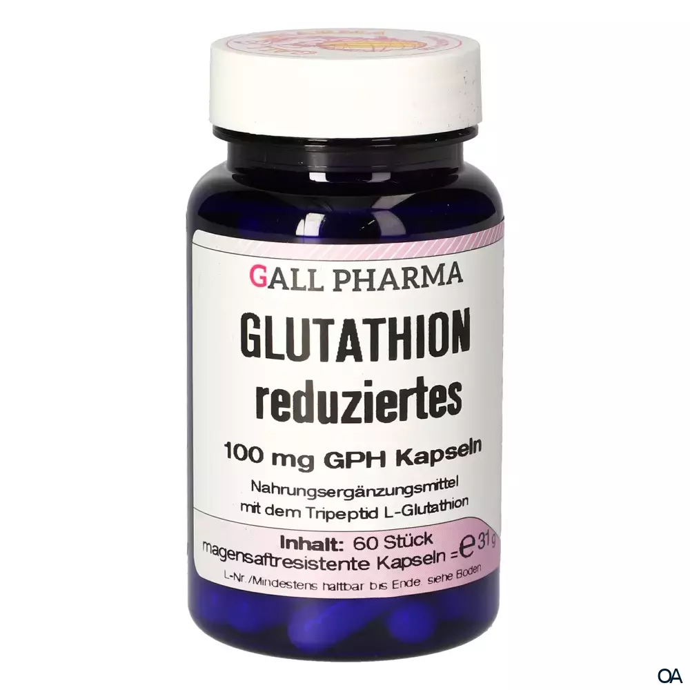 Gall Pharma reduziertes Glutathion 100 mg Kapseln Gall Pharma reduziertes Glutathion 100 mg Kapseln
