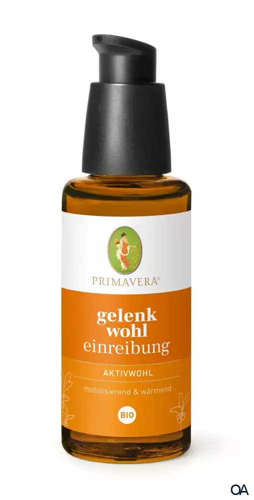 Primavera Aktivwohl Gelenkwohl Einreibung bio Primavera Aktivwohl Gelenkwohl Einreibung bio