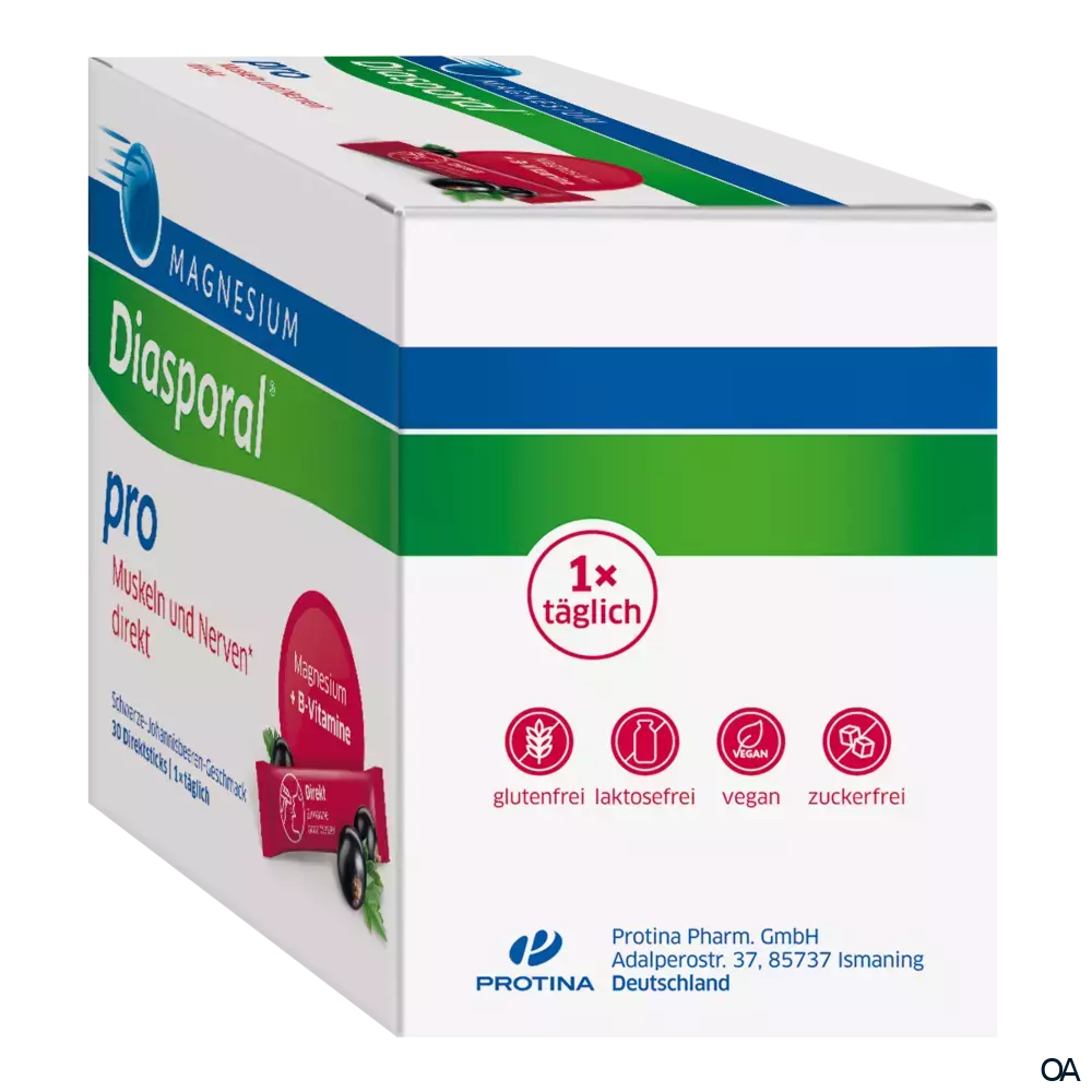 Magnesium Diasporal® Pro Muskeln und Nerven* direkt Sticks