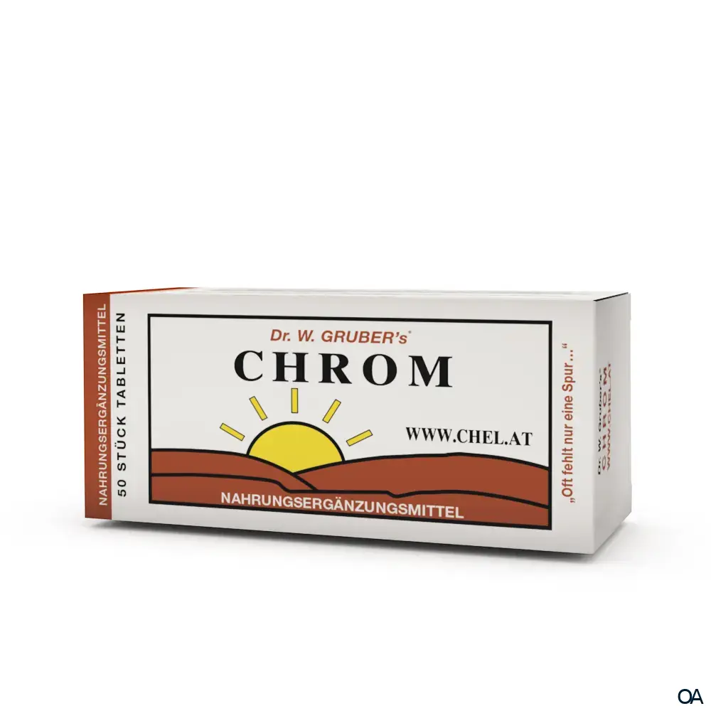 Dr. W. Gruber’s® Chrom Chelat Tabletten Dr. W. Gruber’s® Chrom Chelat Tabletten