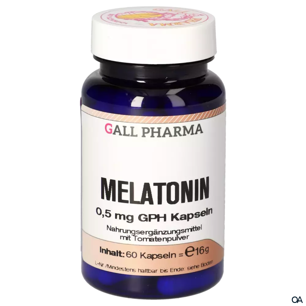 Gall Pharma Melatonin 0,5 mg Kapseln