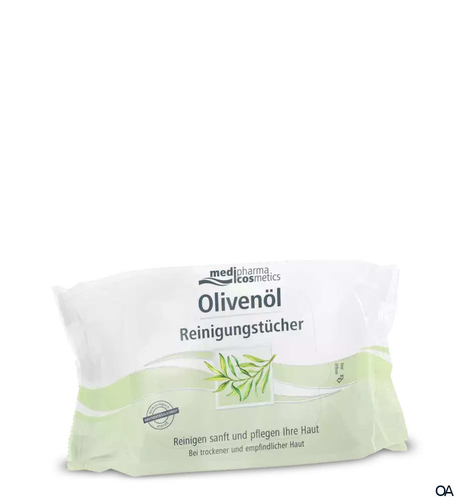 medipharma cosmetics Olivenöl Reinigungstücher medipharma cosmetics Olivenöl Reinigungstücher