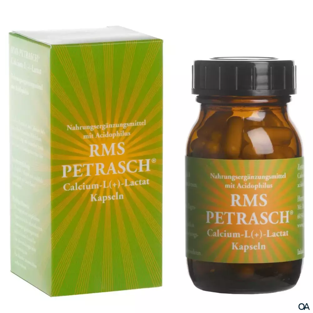 RMS Petrasch Calcium-Lactat Kapseln RMS Petrasch Calcium-Lactat Kapseln