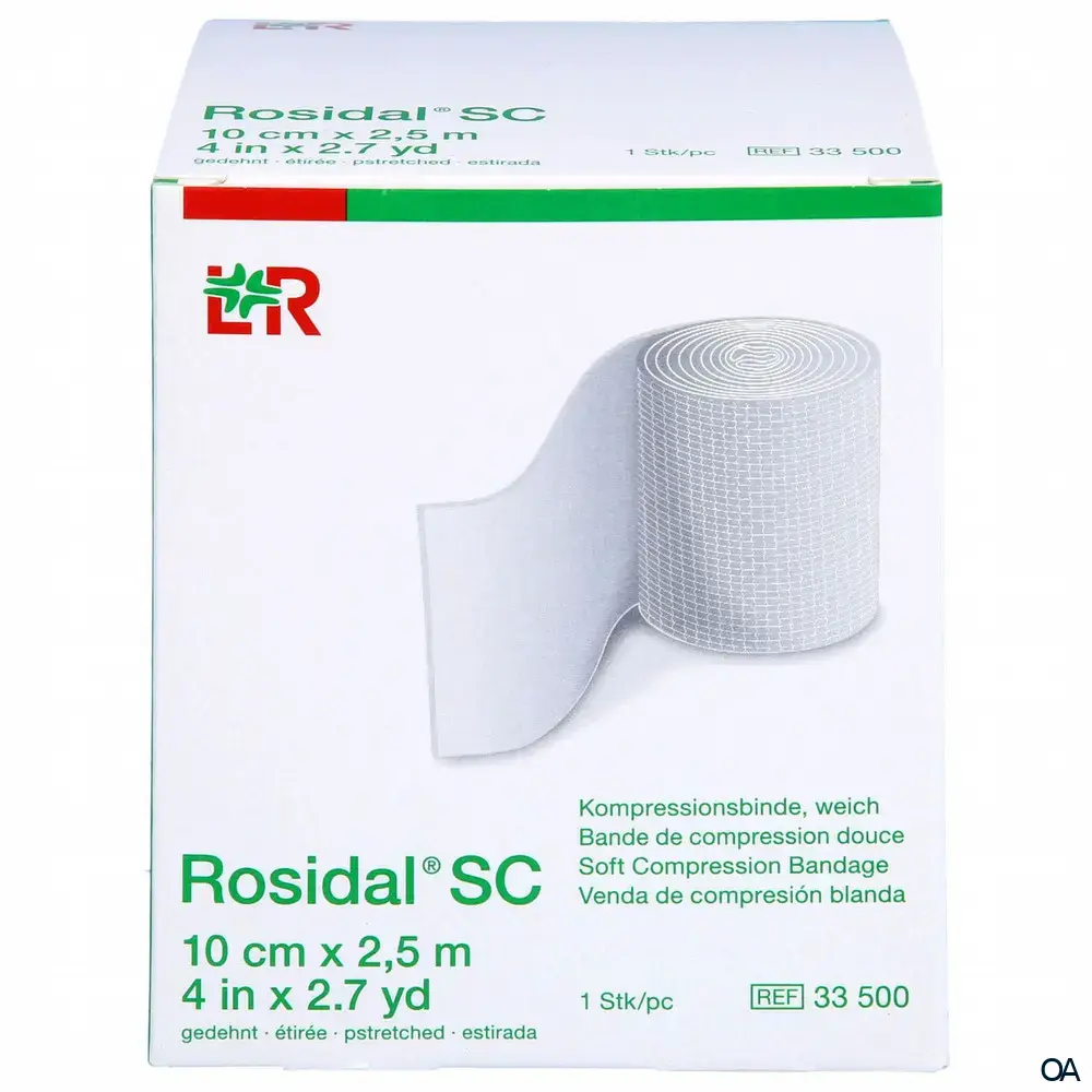 Rosidal® SC Kompressionsbinde, weich 10 cm x 2,5 m