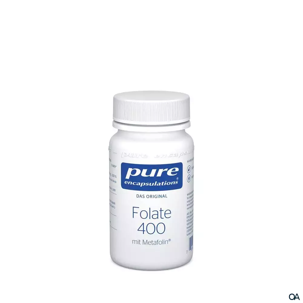 pure encapsulations® Folate 400 mit Metafolin® pure encapsulations® Folate 400 mit Metafolin®