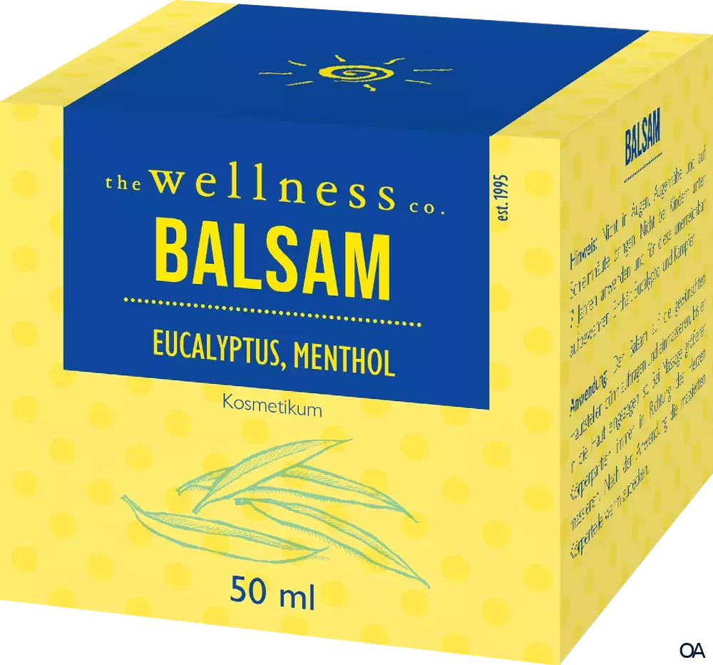 Wellness BALSAM mit EUCALYPTUS + MENTHOL