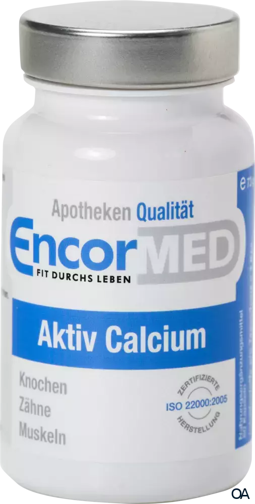 EncorMed Aktiv Calcium (-Citrat) Kapseln EncorMed Aktiv Calcium (-Citrat) Kapseln