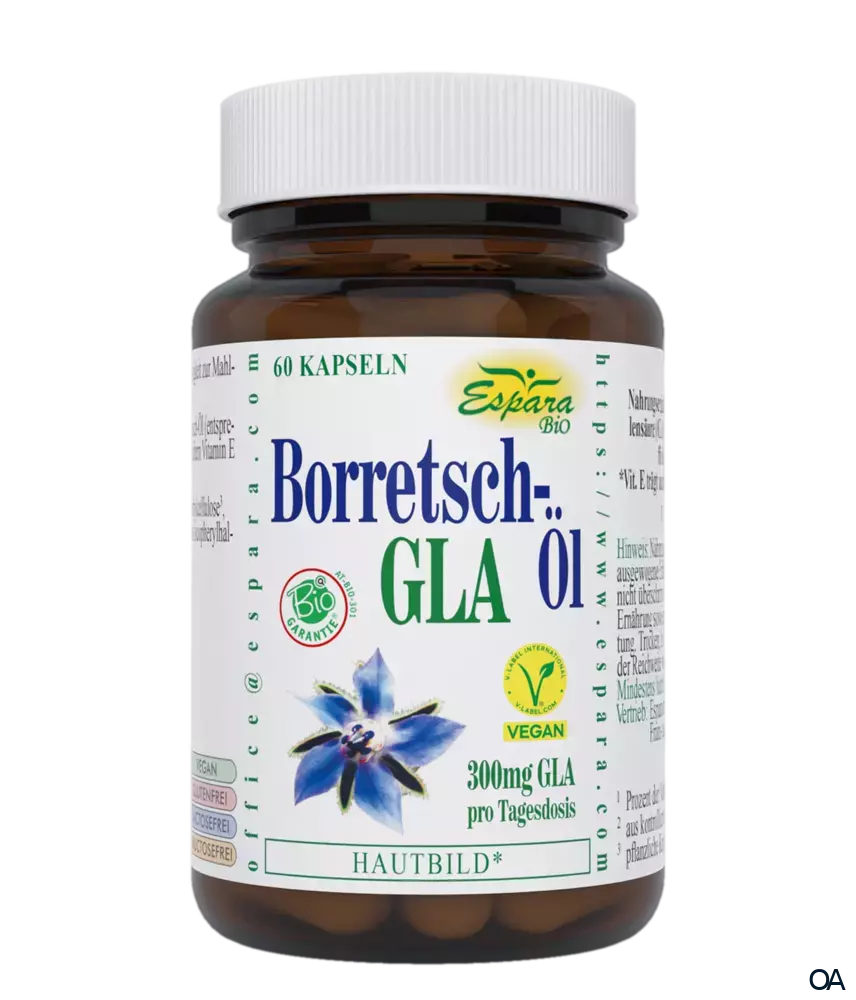 Espara Borretschöl-GLA Bio Kapseln Espara Borretschöl-GLA Bio Kapseln