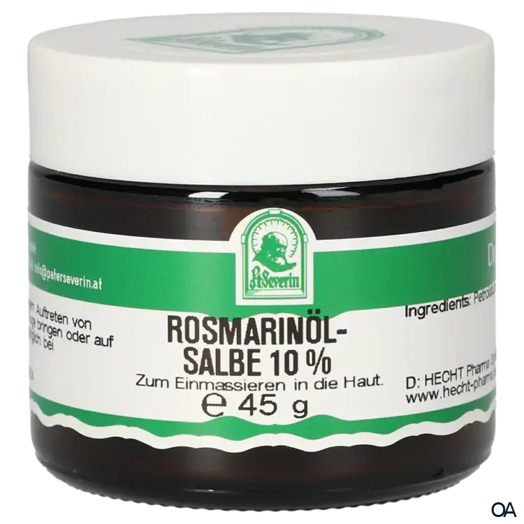 Pater Severin Rosmarinöl Salbe 10% Pater Severin Rosmarinöl Salbe 10%