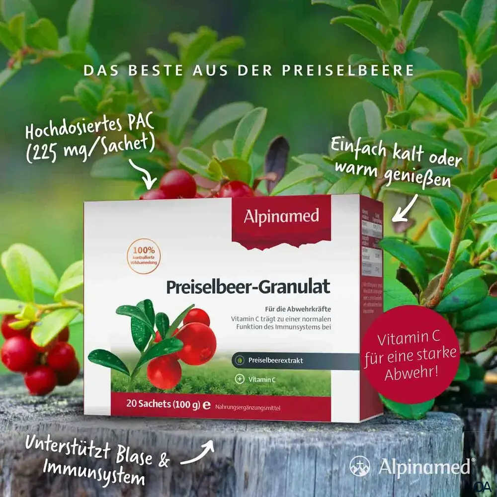 Alpinamed® Preiselbeer-Granulat Alpinamed® Preiselbeer-Granulat