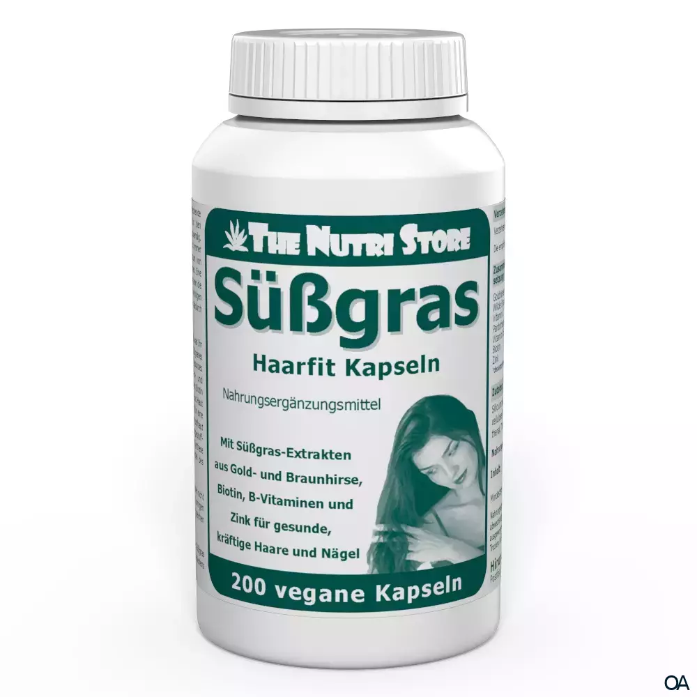 The Nutri Store Süßgras Haarfit Kapseln The Nutri Store Süßgras Haarfit Kapseln