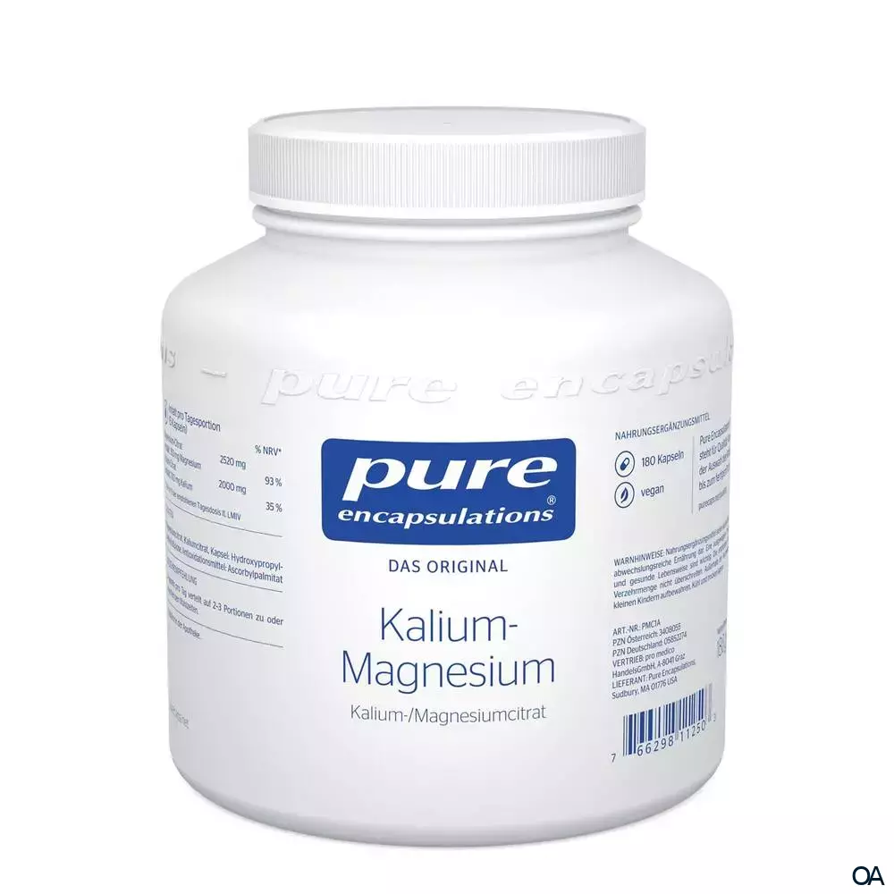 pure encapsulations® Kalium- Magnesium