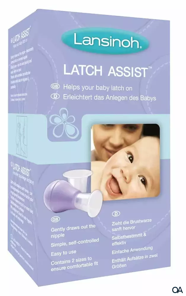 Lansinoh® Latch Assist™ Brustwarzenformer Lansinoh® Latch Assist™ Brustwarzenformer