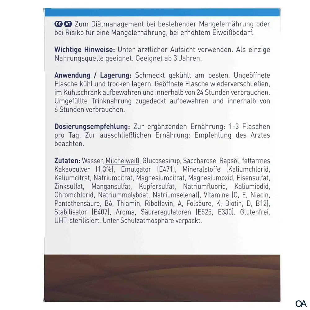 Resource® Protein Schokolade Trinknahrung 200 ml