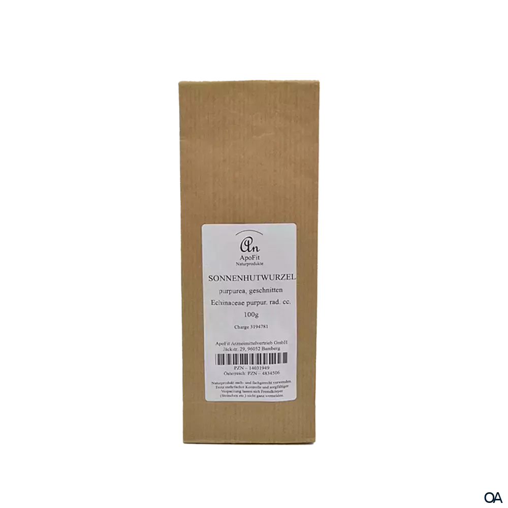 ApoFit Sonnenhutwurzel Purpurea geschnitten ApoFit Sonnenhutwurzel Purpurea geschnitten