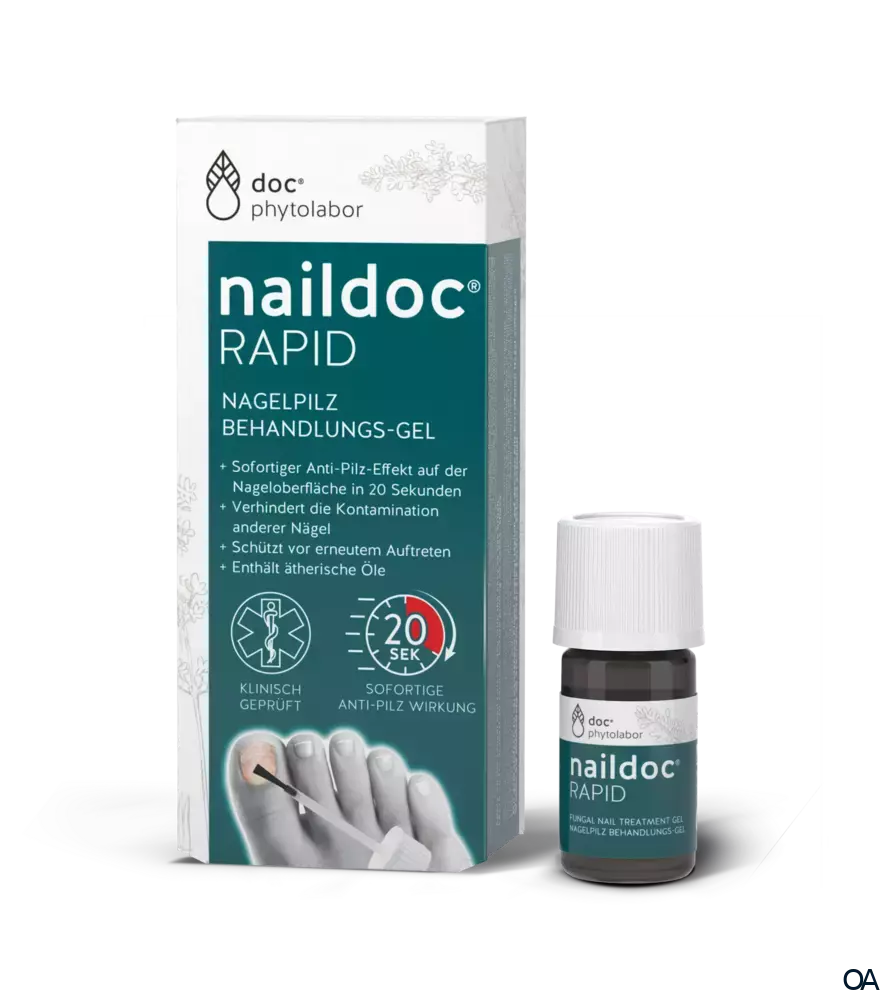 naildoc® RAPID Nagelpilz Behandlungs-Gel
