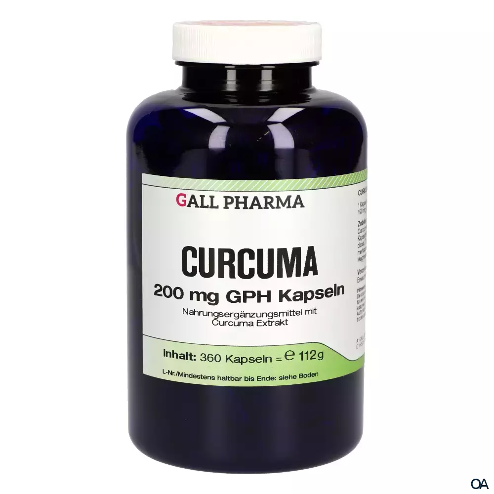 Gall Pharma Curcuma 200 mg Kapseln