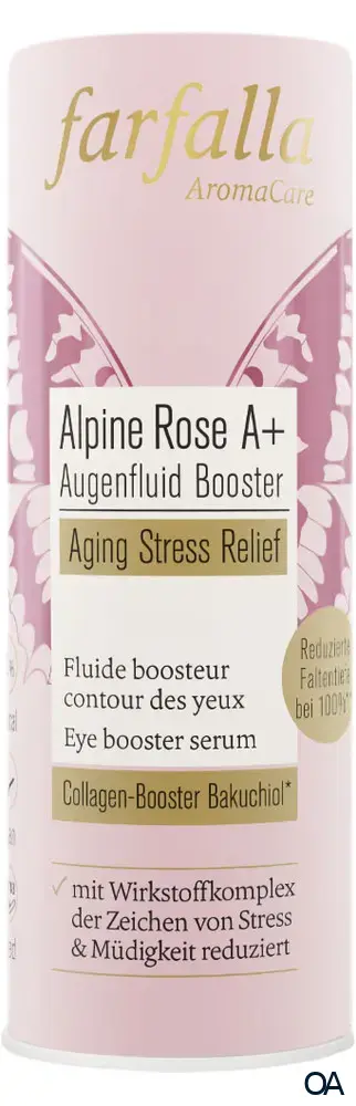 Farfalla Alpine Rose A+ Augenfluid Booster, Aging Stress Relief