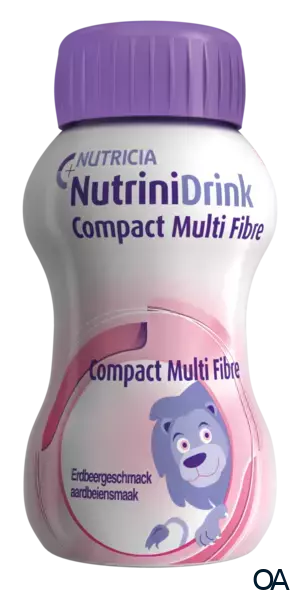 Nutricia NutriniDrink Compact Multi Fibre Erdbeere 125 ml Nutricia NutriniDrink Compact Multi Fibre Erdbeere 125 ml
