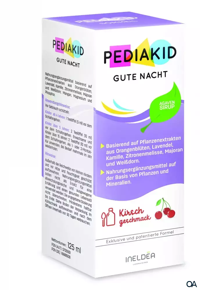 PEDIAKID® Schlaf - Gute Nacht Sirup PEDIAKID® Schlaf - Gute Nacht Sirup