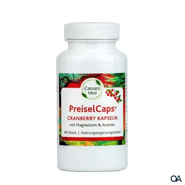 Caesaro Med PreiselCaps Cranberry, Magnesium plus Acerola Kapseln