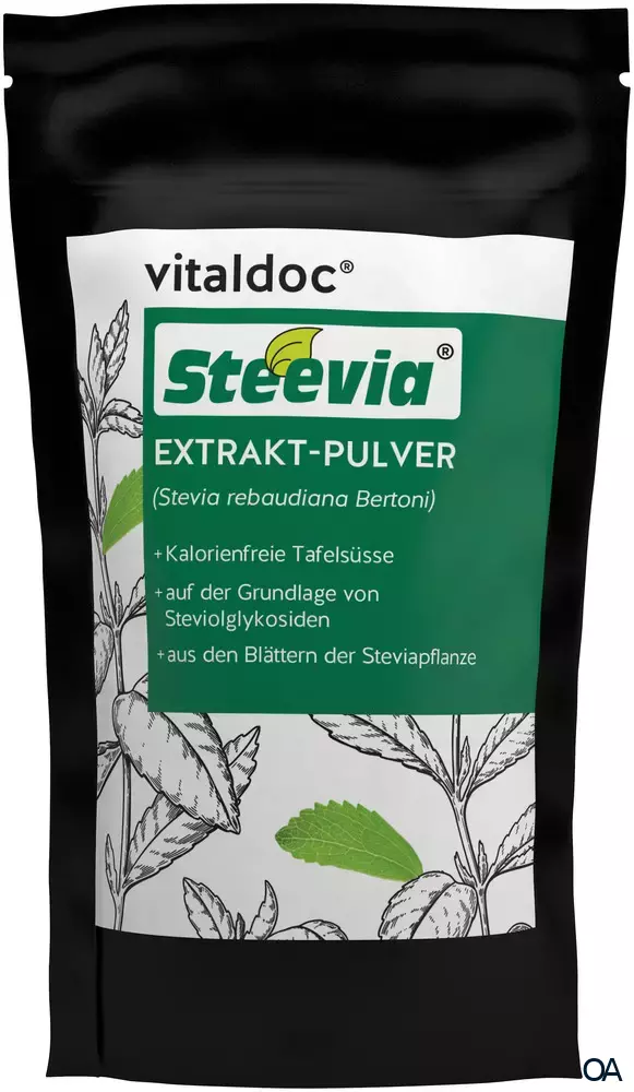 vitaldoc® Steevia® Extrakt Pulver Nachfüllbeutel vitaldoc® Steevia® Extrakt Pulver Nachfüllbeutel