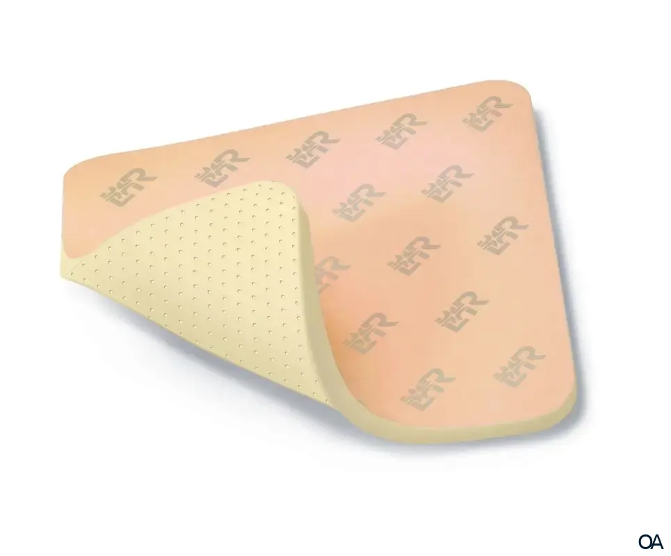 Suprasorb® P + PHMB Antimikrobieller PU Schaumverband non-adhesive, steril, 5 x 5 cm