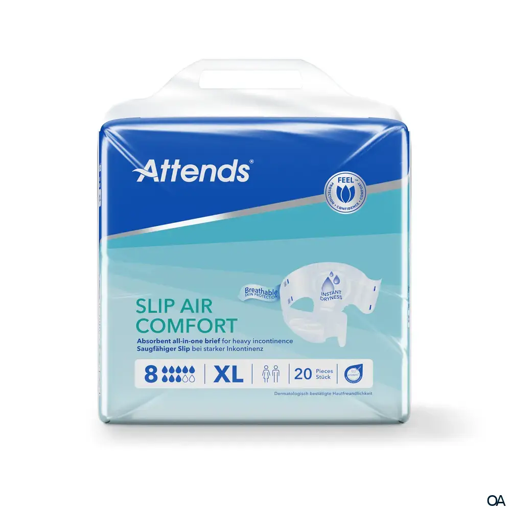 Attends Slip Air Comfort 8 XL - Saugfähige Slips bei starker Inkontinenz