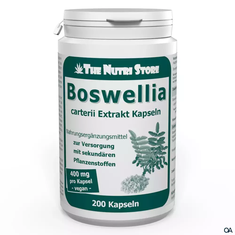 The Nutri Store Boswellia carterii 400 mg Extrakt Kapseln The Nutri Store Boswellia carterii 400 mg Extrakt Kapseln