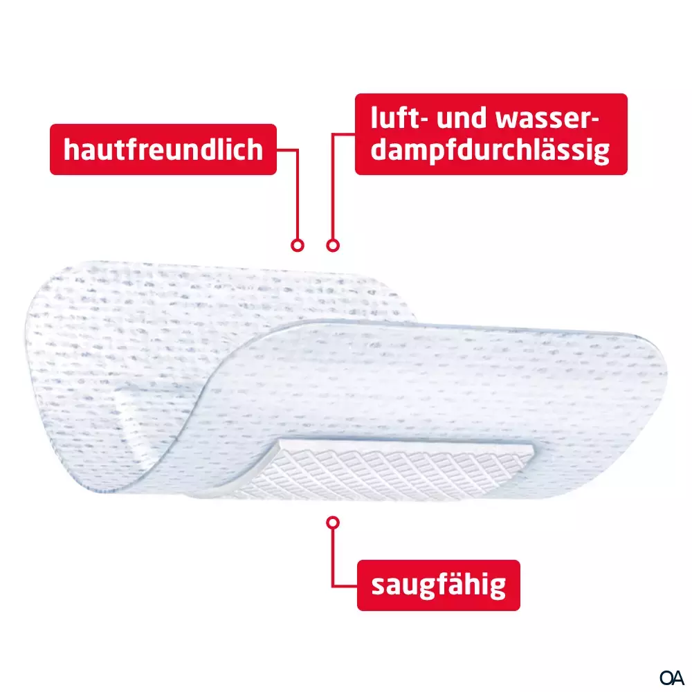 Leukomed ® T steriler transparenter Wundverband 5 x 7,2 cm