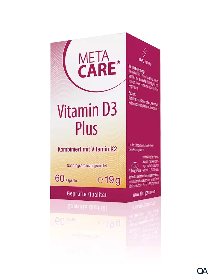 META-CARE® Vitamin D3 Plus Kapseln META-CARE® Vitamin D3 Plus Kapseln