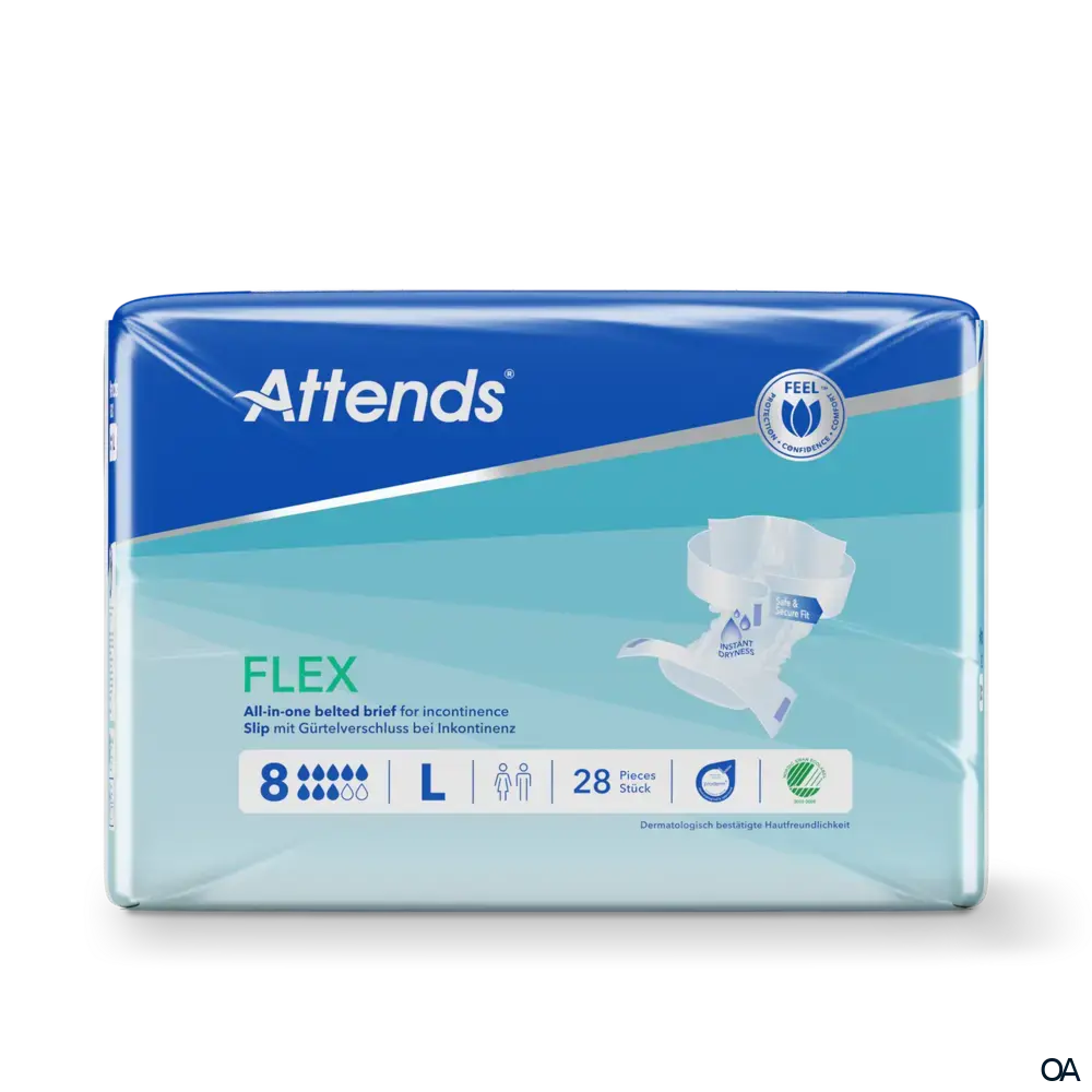 Attends Flex 8 L - Slip mit Gürtelverschluss bei Inkontinenz