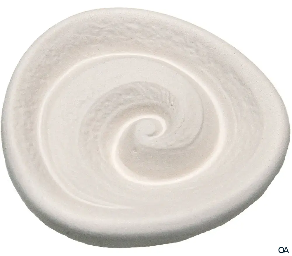 Farfalla Duftstein Spirale, Unterseite glasiert mit Schachtel Farfalla Duftstein Spirale, Unterseite glasiert mit Schachtel