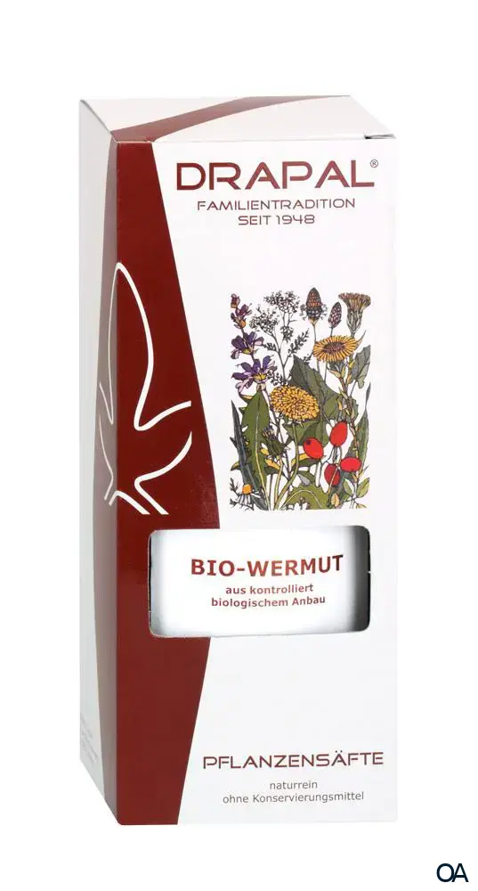 DRAPAL® Bio-Wermut Pflanzensaft DRAPAL® Bio-Wermut Pflanzensaft