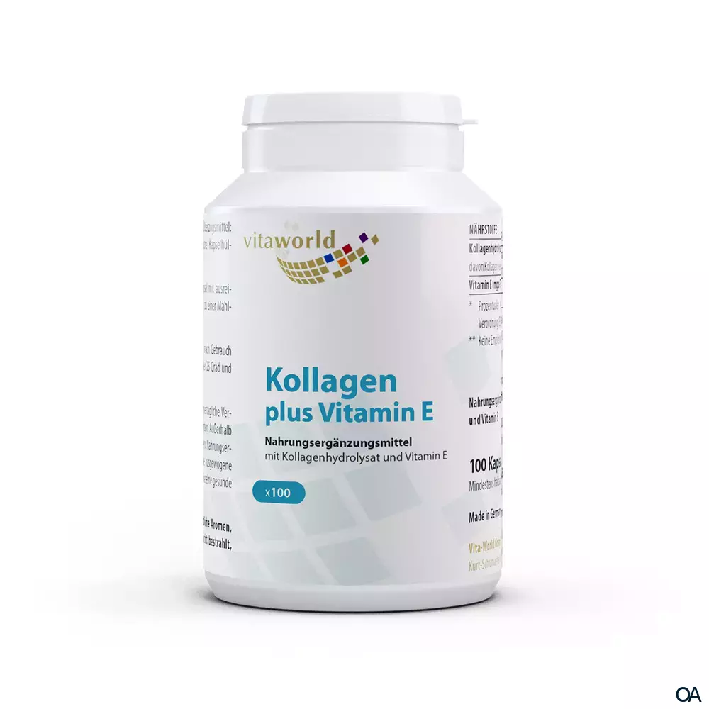 Vitaworld Kollagen plus Vitamin E Kapseln Vitaworld Kollagen plus Vitamin E Kapseln