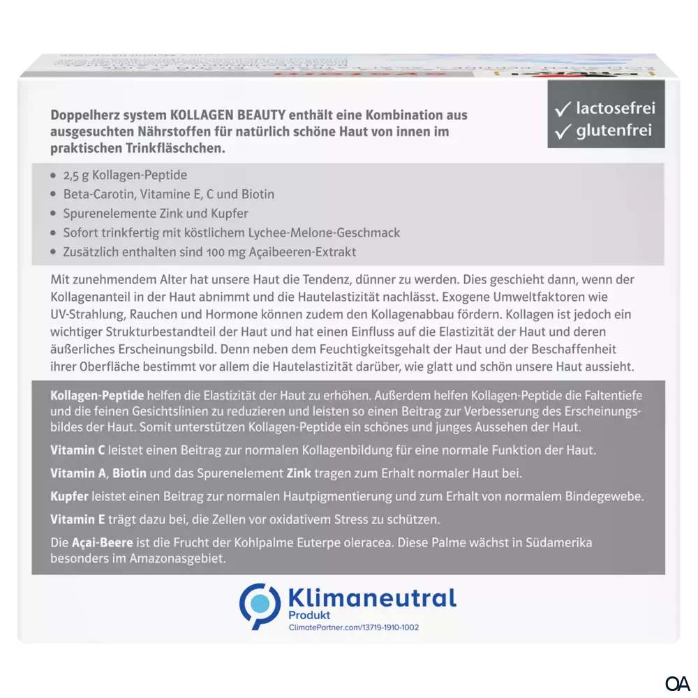 Doppelherz system KOLLAGEN BEAUTY Trinkfläschchen
