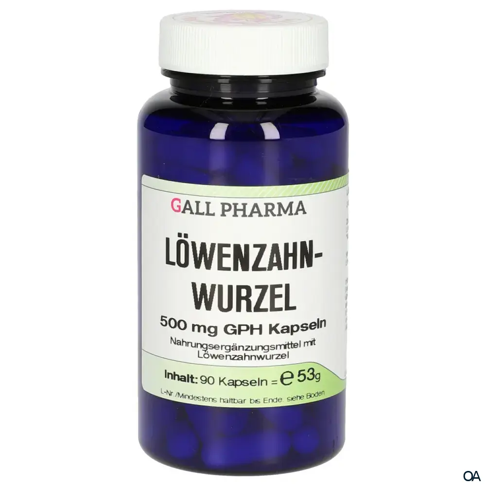 Gall Pharma Löwenzahnwurzel 500 mg Kapseln Gall Pharma Löwenzahnwurzel 500 mg Kapseln