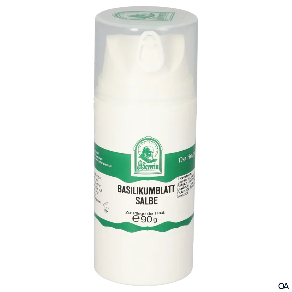 Pater Severin Basilikumblatt Salbe Pater Severin Basilikumblatt Salbe