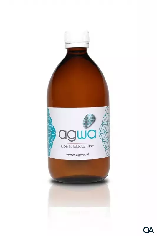 agwa Super kolloidales Silber (25 ppm) Lösung