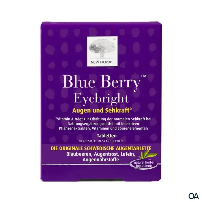 New Nordic Blue Berry™ Eyebright Tabletten New Nordic Blue Berry™ Eyebright Tabletten