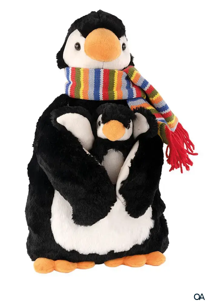 Sänger Kuschelfamilie Wärmflasche Pinguin James & Baby Jamie