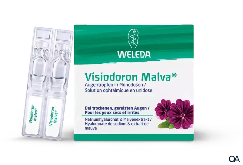 Weleda Visiodoron Malva® Augentropfen 0,4 ml Weleda Visiodoron Malva® Augentropfen 0,4 ml