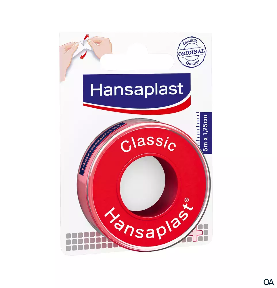 Hansaplast Fixierpflaster Classic 1,25cm x 5m