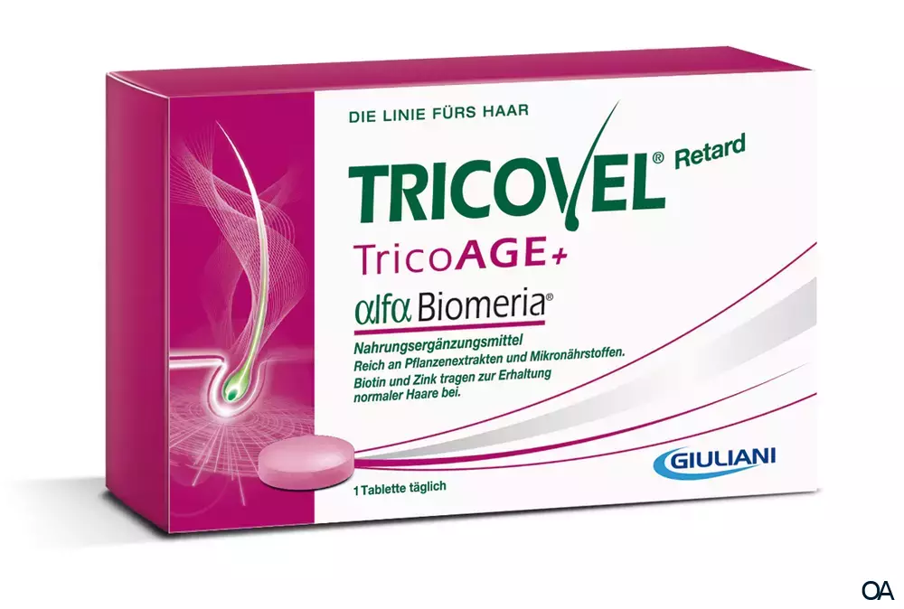 Tricovel TricoAge+ Retard Tabletten Tricovel TricoAge+ Retard Tabletten